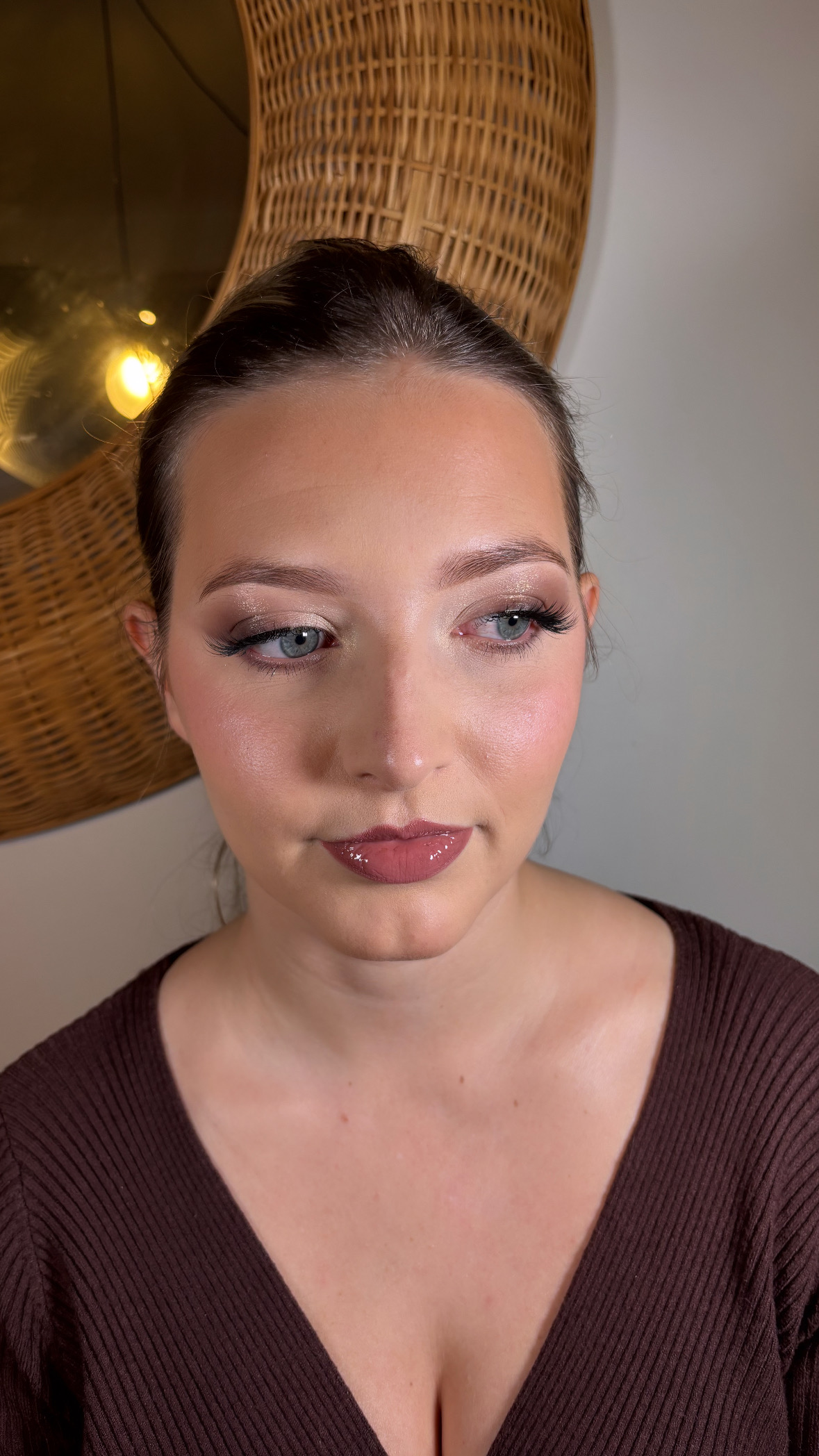Maquillage mariée Jardin d'Eden, zoom sur le visage